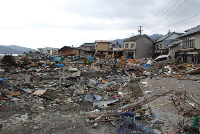 被災 大船渡町