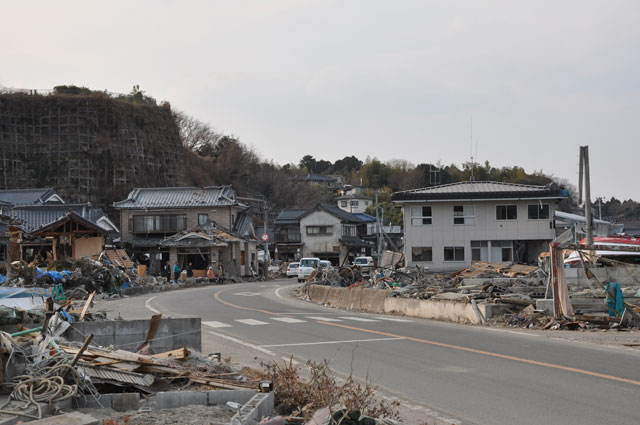 町民からの写真提供 震災 3月29日 花淵浜