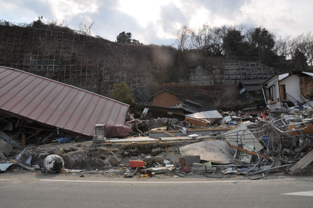 Offered pfotograph by townsperson Earthquake / 29 Mar / Yoshidahama coast