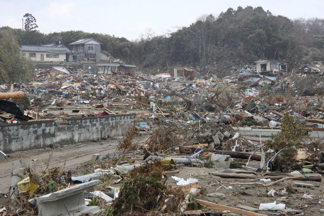 Damaged state / Otohama area