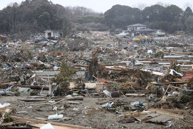 被災状況 大戸浜地区