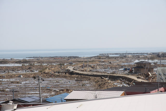 被災 中島 海岸