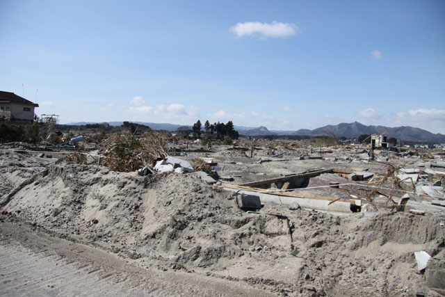 被災状況 釣師地区