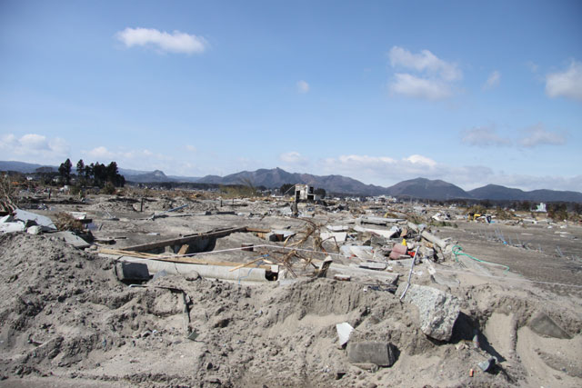 被災状況 釣師地区