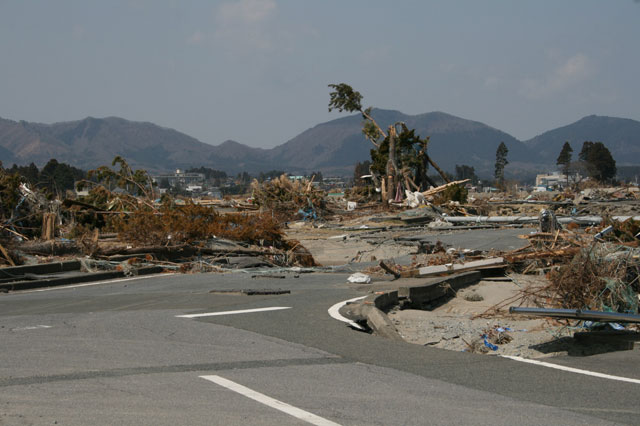 Damaged state / Tsurushihama area