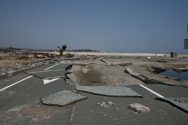 Damaged state / Tsurushihama area