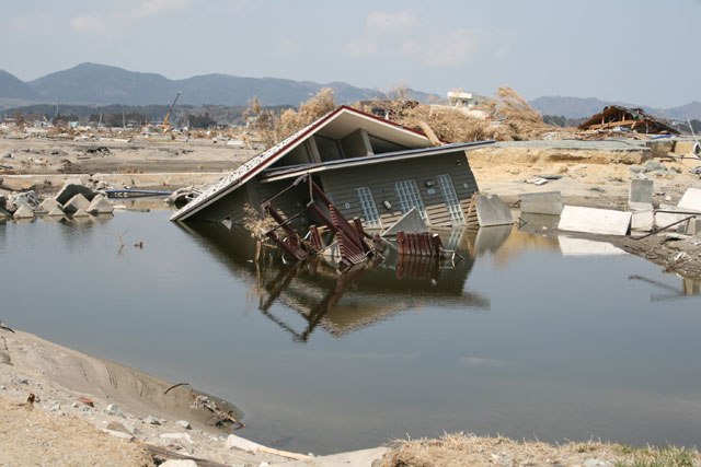 被災 釣師