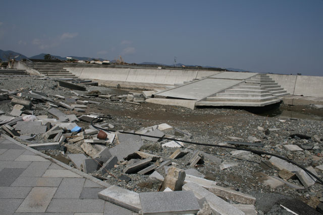 被災状況 釣師地区