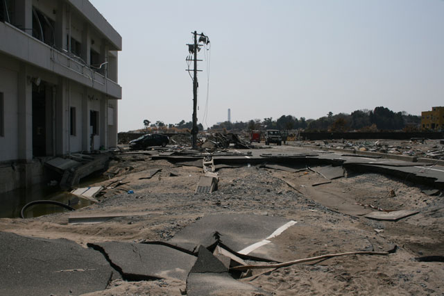 被災状況 釣師地区