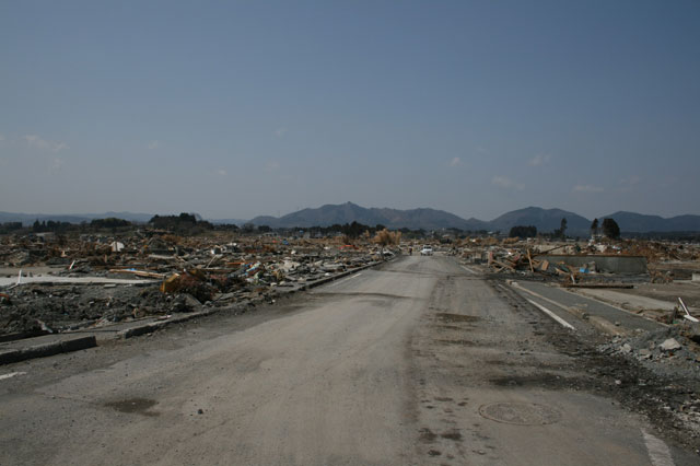 被災 釣師 海岸