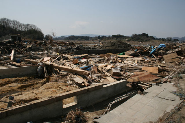 Damaged state / Tsurushihama area