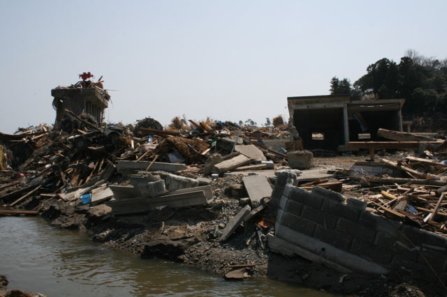 Damaged state / Tsurushihama area