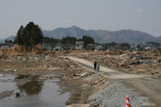 被災 釣師 海岸