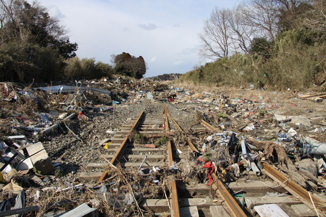 Damaged state / Rachihama area 