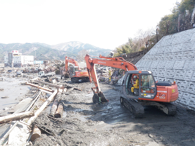 Clearance / Middle of clearance / Kanehama / Miyako road