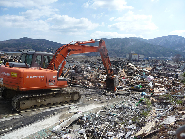 Clearance Clearance working state / Kanehama / Miyako road / Kariyakensetsu