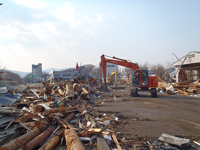 Clearance Clearance working state / Kanehama / Miyako road / Kariyakensetsu