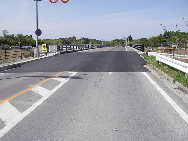 被災 小高川橋