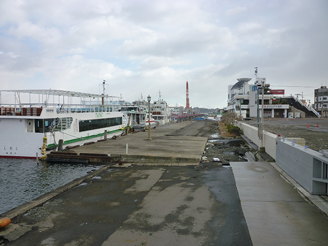 Harbor / Shiogama port / Marine gate Shiogama / Sanbashi for sightseeing at west quay