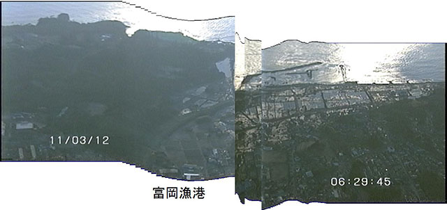 Tomioka fishing port / Sequence photographs / Filiming date 12 Mar