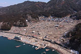 Iwate Yamada Damage / Aerial photograph / Aerial photography