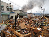 Iwate Yamada Orikasa area / Photograph of before and after earthquake