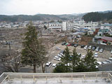 Iwate Yamada Orikasa area Photograph of before and after earthquake / The former Yamada hospital