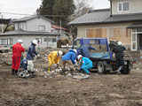 Iwate Noda Kuji / 19 Mar, 2011 / Noda youth volunteer