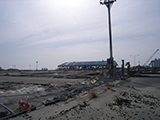 Fukushima Soma Harbor / State of No.2 quay