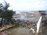 Fukushima Soma Damage After tsunami near harbor