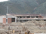 Miyagi Ishinomaki Shinmachiura / Damage / School